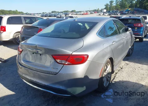 2015 Chrysler 200 Limited z USA, uszkodzony, nr VIN 1C3CCCAB0FN677085